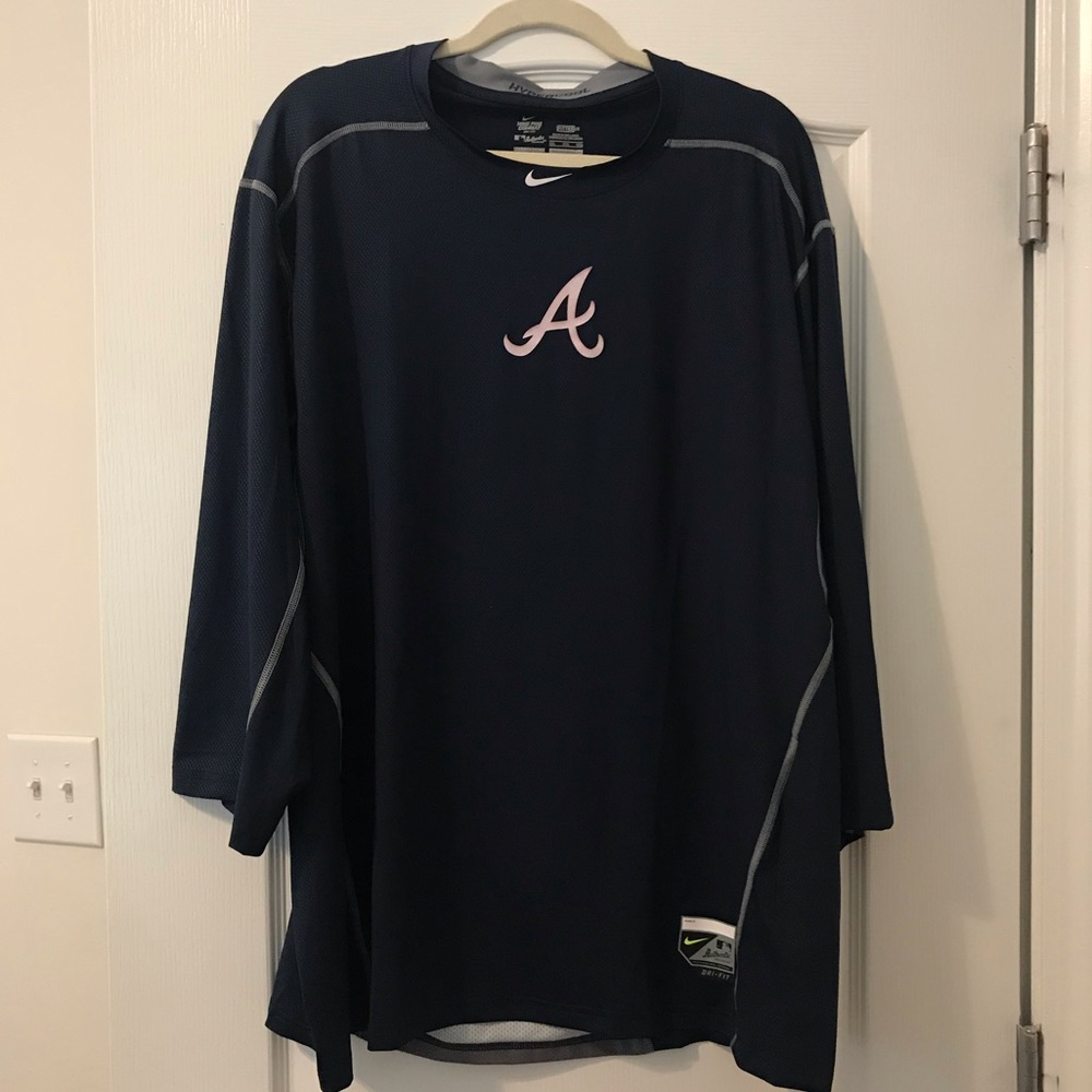 Nike Atlanta Braves pro combat hypercool dri fit